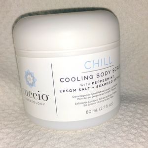 Cooling body scrub